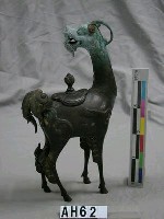 藏品(銅麒麟像)的圖片